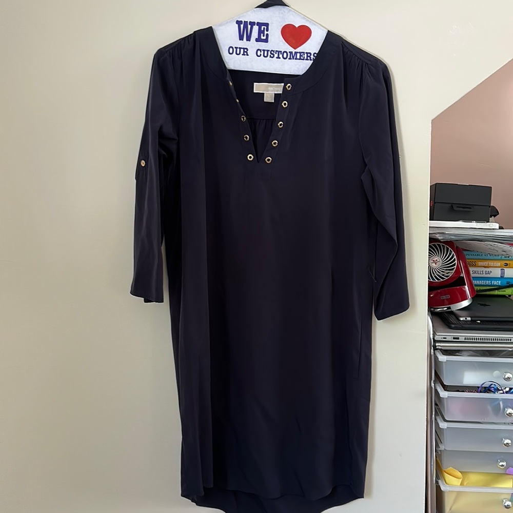 Michael Kors Navy dress with belt